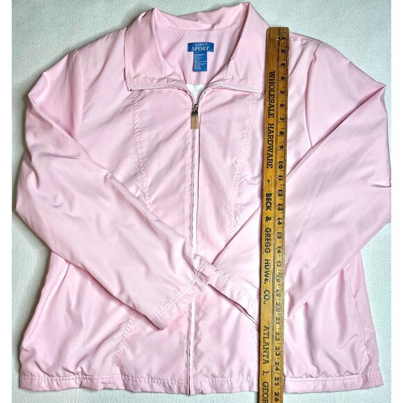 Vintage Koret Women XL Sport Pink Zip-Up Jacket & Pants Tracksuit Set READ - Picture 3 of 16